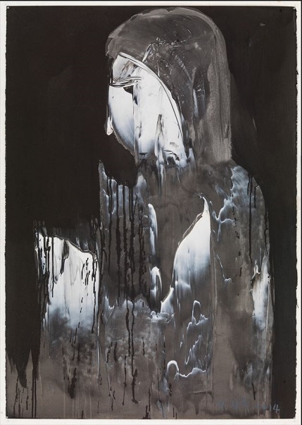 Venus, 2014, Acrylic on Paper, 100x70cm